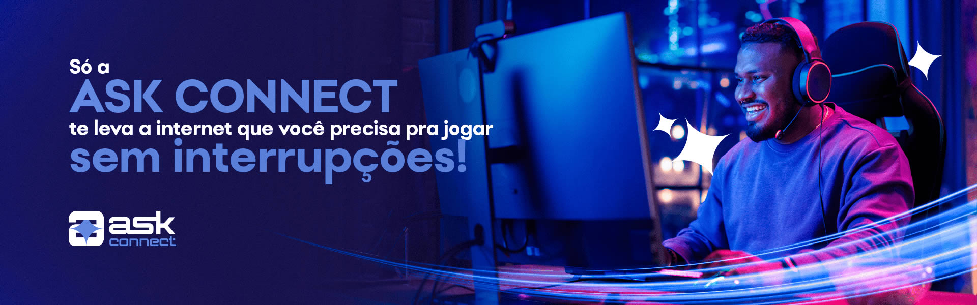 Internet sem interrupções